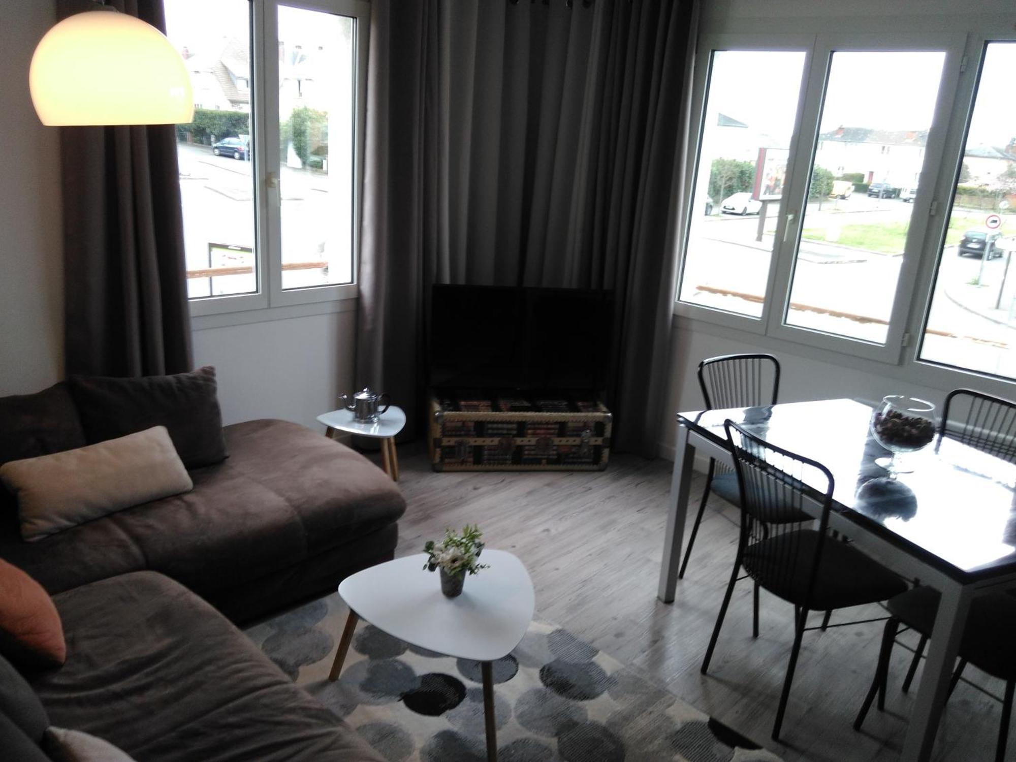 24 Fois Plus - Circuit Des 24 H A 10 Mn - 2 Chambres, 4 Personnes & Cuisine Le Mans Dış mekan fotoğraf